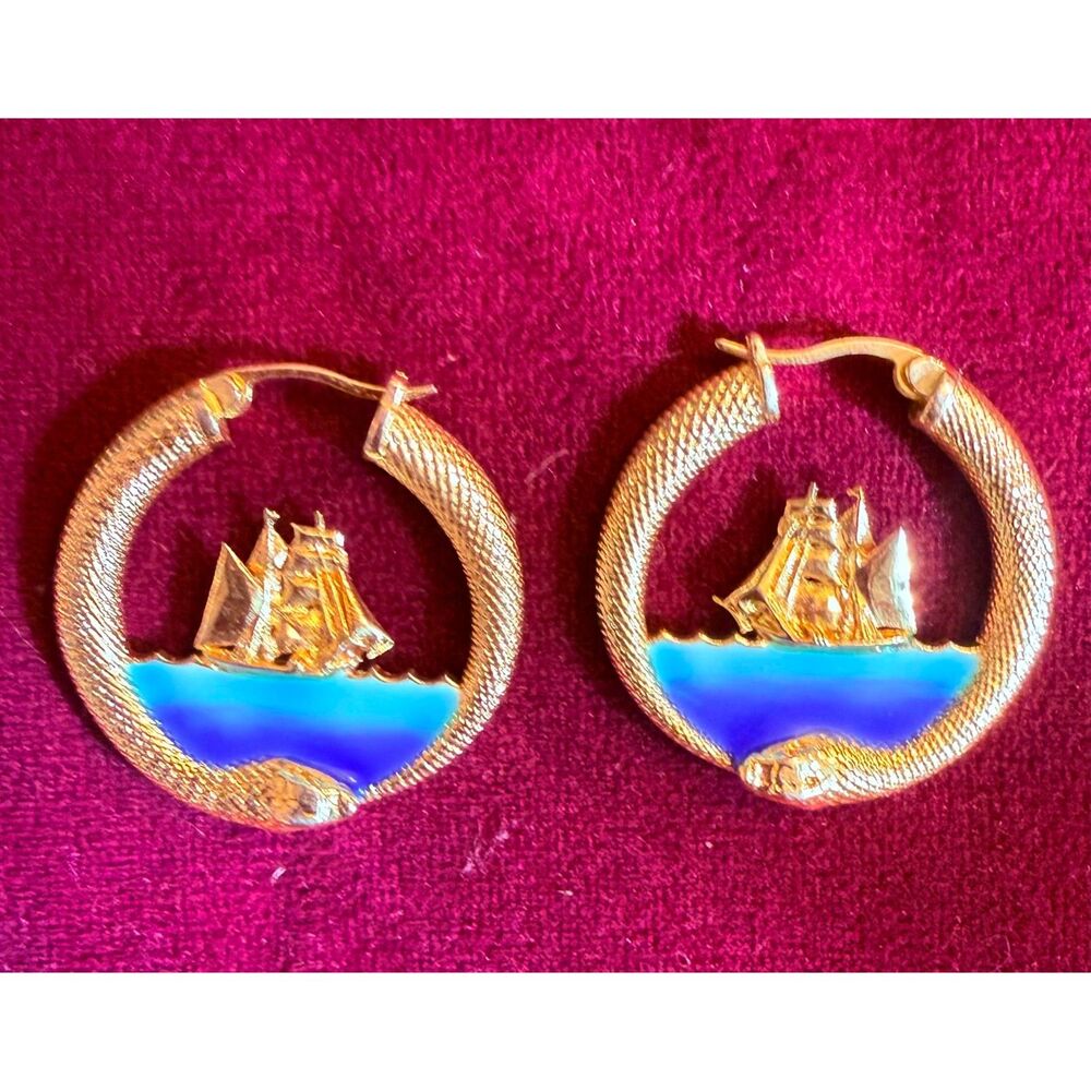 Little Rooms I Sea Monster Hoops